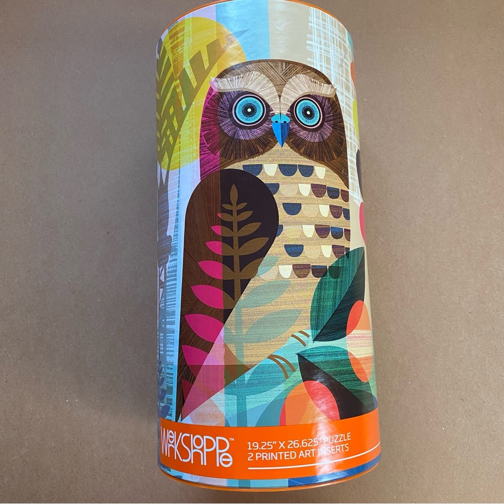 WerkShoppe 1000 Piece Puzzle- “Ruru Owl”